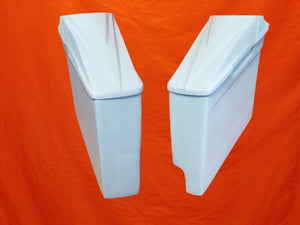 Harley Davidson 6" Extended Stretched Saddlebags, 8.8 Speaker Lids Right Side With CutOut