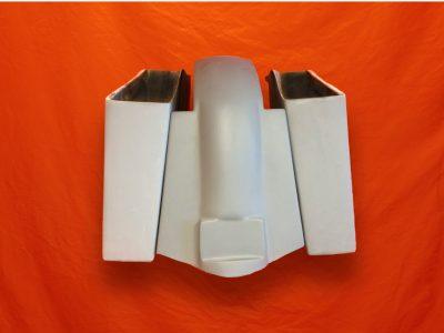Harley Davidson 4" Extended Stretched Saddlebags and Replacement Fender 89 - 08 - No Cut Outs