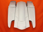 Harley Davidson 2014-2015 5" Fifty Five Extended Stretched Saddlebag Fender Kit Ÿ?? Dual Cut Outs 6 x 9 Speaker Lids