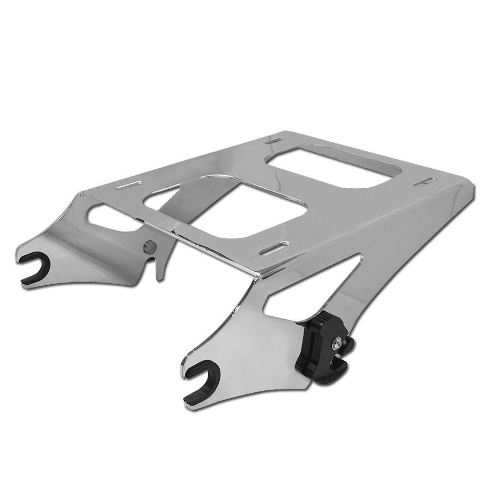 Detachable Two Up Tour Pak Pack Mount Luggage Rack For Harley Touring 2014-2018